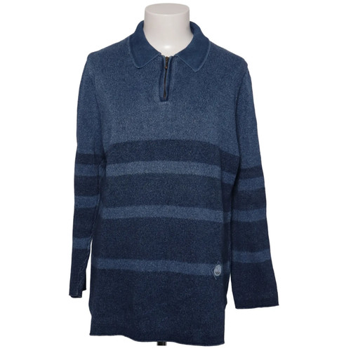 Blue willi strickpullover - blue,