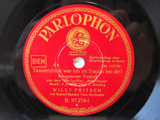 78rpm willy fritsch - 78rpm,