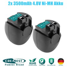 2x 3500mAh 4.8V Ni-MH Akku