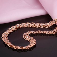 Kette rose weissgold rotgold - rose/weissgold,