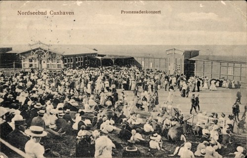Nordseebad cuxhaven - ak,