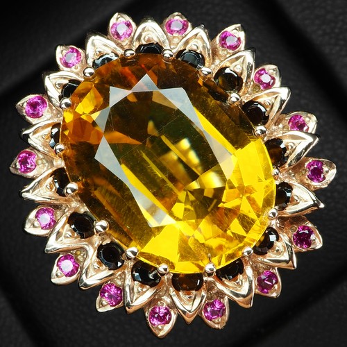Anmutige goldgelbe saphir - goldgelbe,