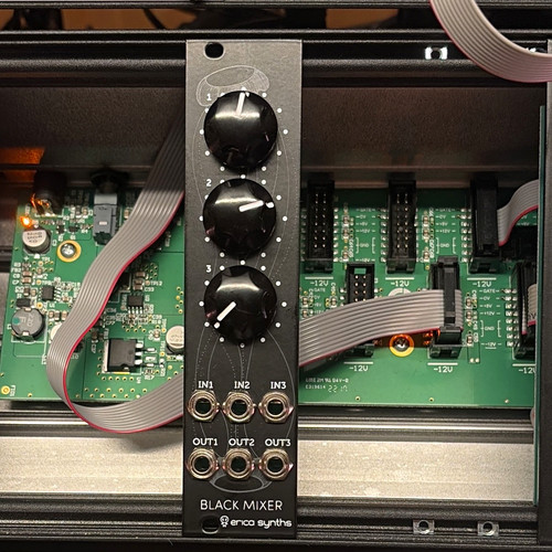 Erica synths black mixer - synths,