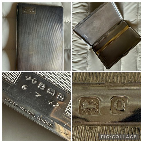 Antikes silber zigarettenetui - antikes,