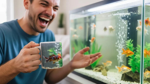 Lustige angler tasse - tasse, –