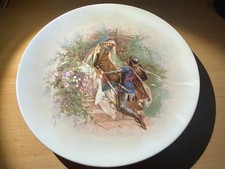 ALTER RUSSISCHER PORZELLAN WANDTELLER KUSNEZOW KUZNETSOV КУЗНЕЦОВ RUSSLAND