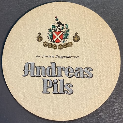 Andreas pils bierdeckel - ,