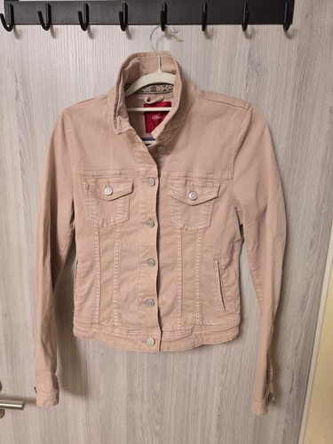 Oliver jeansjacke rosa gr - jeansjacke,