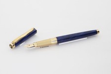Pelikan P580 Celebry Saphir-Blau 14C B Goldfeder Patronenfüller Füllhalter