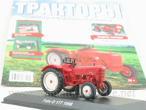 Fahr 177 1958 traktor - d,