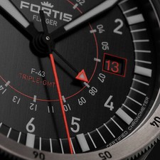 Fortis flieger triple gmt - triple,