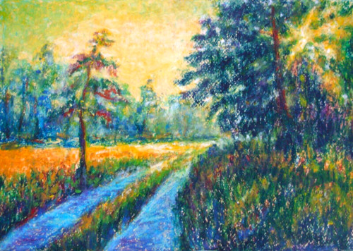 Sonnenuntergang landschaft - sonnenuntergang,