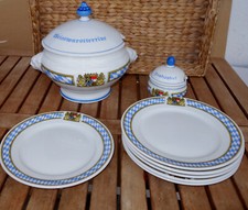 KM Bavaria Porzellan, Weißwurstset " Bayern " - Teile zur Auswahl
