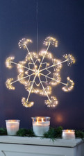 LED-Dekohänger Eisstern