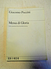 alte Noten Giacomo Puccini
