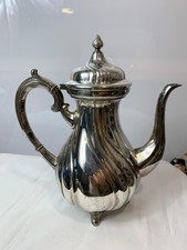 Kaffeekanne antik  versilbert WMF Geislingen Höhe 24.5 cm