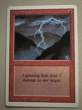 Lightning Bolt - MTG  -