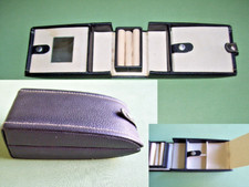 Schmuckkästchen Reise Schmucketui Kunstleder 14x8,5x6cm Schmuckschatulle