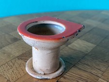 Toilette WC Blech Puppenstube