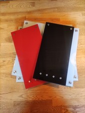 4er Set Magnetwand aus Glas