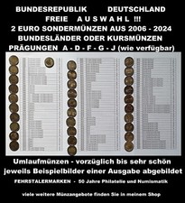 DEUTSCHLAND - 2 Euro - AUSWAHL