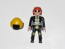 playmobil© Frau Figur Pilotin Helm Helmmikro  9363 SEK Helikopter