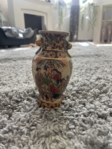 Vintage vase satsuma stil - im, satsuma-stil