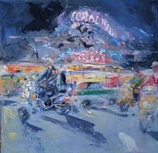 Öl auf Leinwand - Original