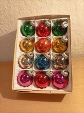 DDR 12 Christbaumkugeln, Weihnachtsschmuck, Lauscha? #3