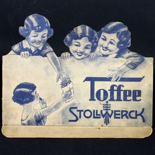 uralte Pappwerbung STOLLWERCK