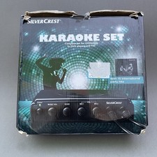 Silver Crest Karaoke Set mit 2 Mikrofonen - Originalverpackt