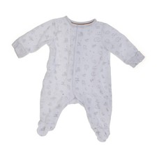 Baby Club, Strampler, Größe: 56, Weiß/Grau, Baumwolle/Polyester, Sonstiges #wHl