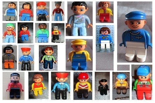 Lego duplo figur mechaniker - figur,