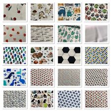 Stoffreste Stoffe Patchworkstoffe weiß 100% Baumwolle Reste 25x25cm 29 Varianten