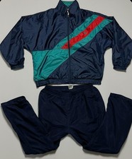 Vintage Puma Trainingsanzug Gr XL XXL  Kurz Nylon Jacke Hose Sport Jogging 8457