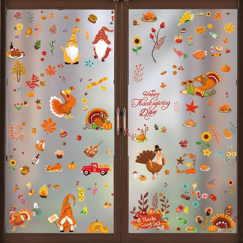 Fensterbilder bögen herbst - fensterbilder,