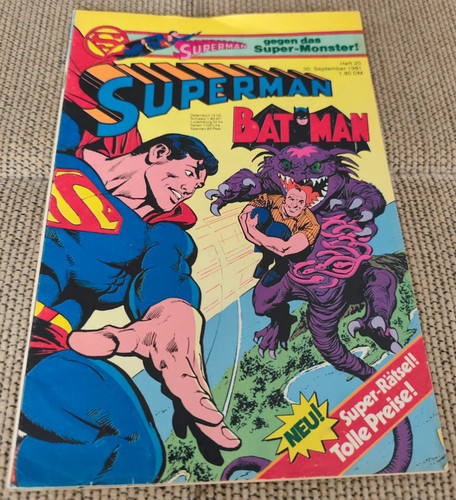 Comic superman heft - "superman", 20