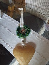 Deko Hängedeko Herz Kugeln Buchsbaum 70 cm lang