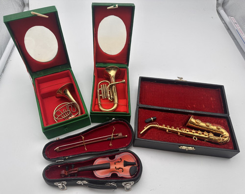4er set miniatur instrumente - set,