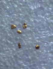 5  Stück GOLDNUGGETS- GOLD NUGGETS aus ALASKA!