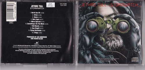 Jethro tull stormwatch - tull, cd