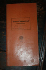 5. Büroartikel historisch, Kassenbuch, Süderlin Schrift, Warenbuch Zeitzeugnis