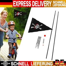 Fahrrad Fahrradwimpel Pirat