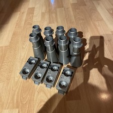 Füße für Küchenschränke, IKEA, grau, höhenverstellbar