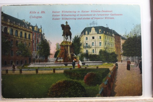 Postcard cologne kaiser - cologne,