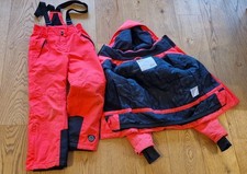 Skianzug Mädchen Gr 140 Rot Skihose Killtec Jacke LEGO