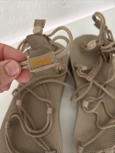 Teva beige damen sandalen - teva,