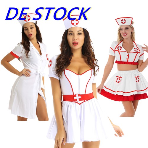 Damen krankenschwester kostüm - damen,