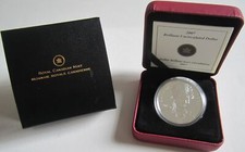 Kanada 1 Dollar 2007 Thayendanegea Silber BU