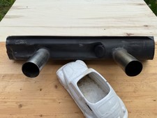 Auspuff Topf, Typ4 Motor im